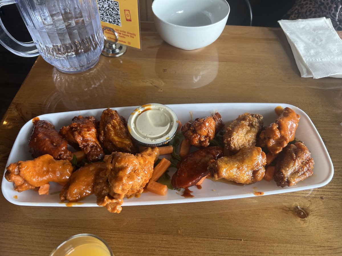 dpbuffalo's tweet photo. @WingnutzB “work meeting” following all the hard work this quarter https://t.co/yKqr0Dnv3j
