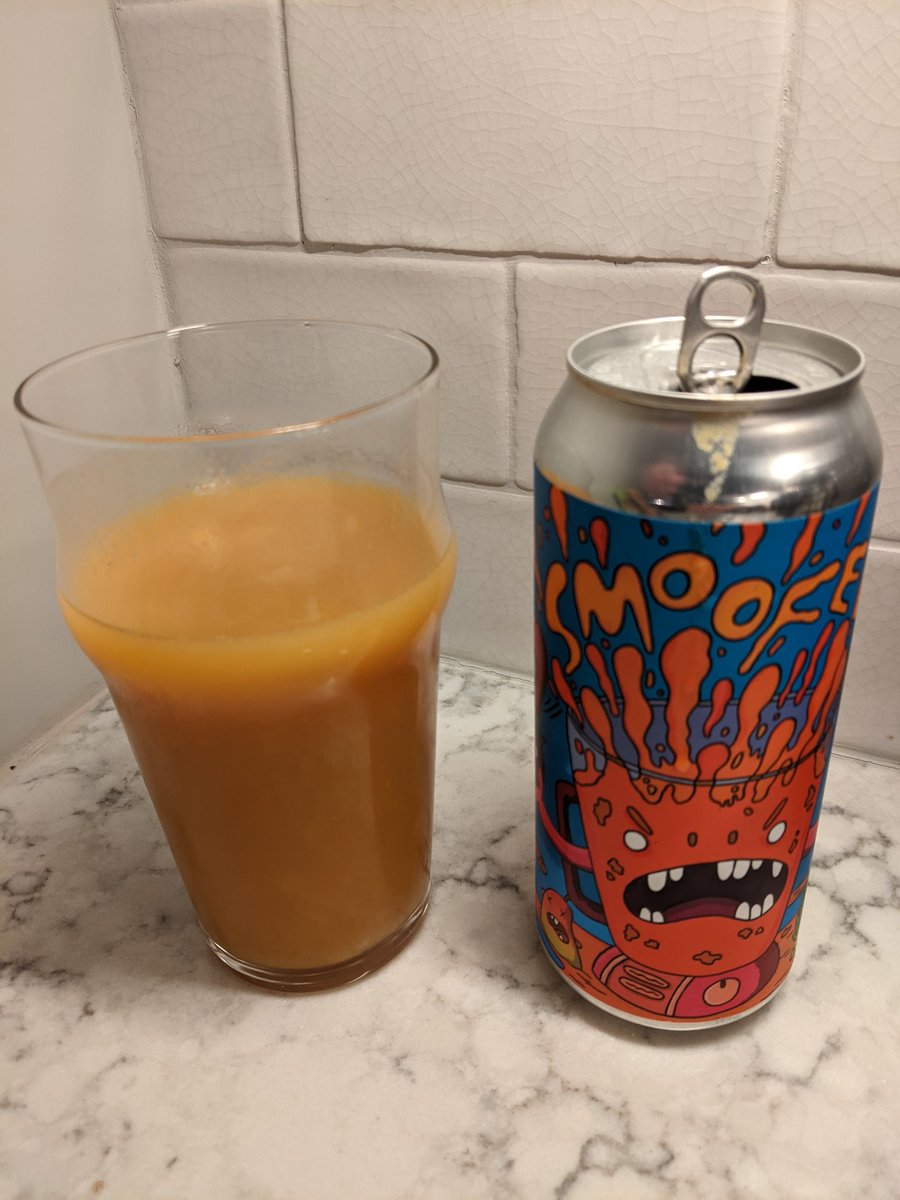 First time I have had a 'chunky' beer that was good.