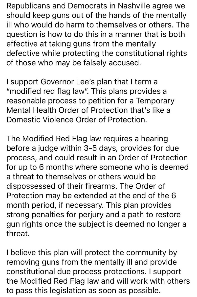 Representative John Gillespie tweet media