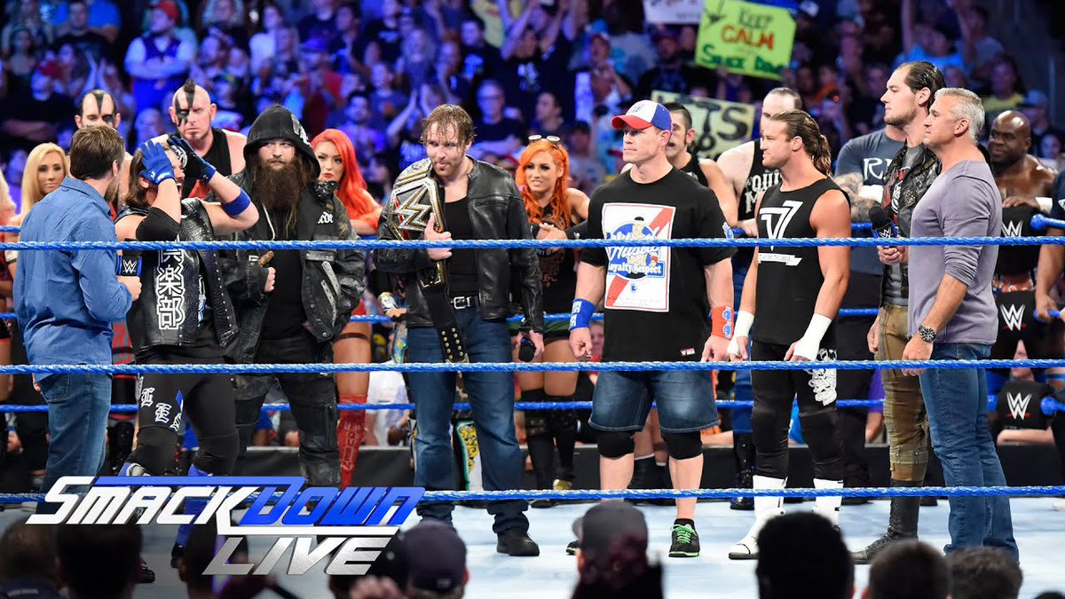 dawrasslinjew's tweet photo. It just really isnโt talked about enough. SmackDown 2016 was so underrated and GOATED! #WWE #SmackDown #WWESmackDown #WWERaw #Raw #SDLive #WWESDLive https://t.co/IPVvmtBzez