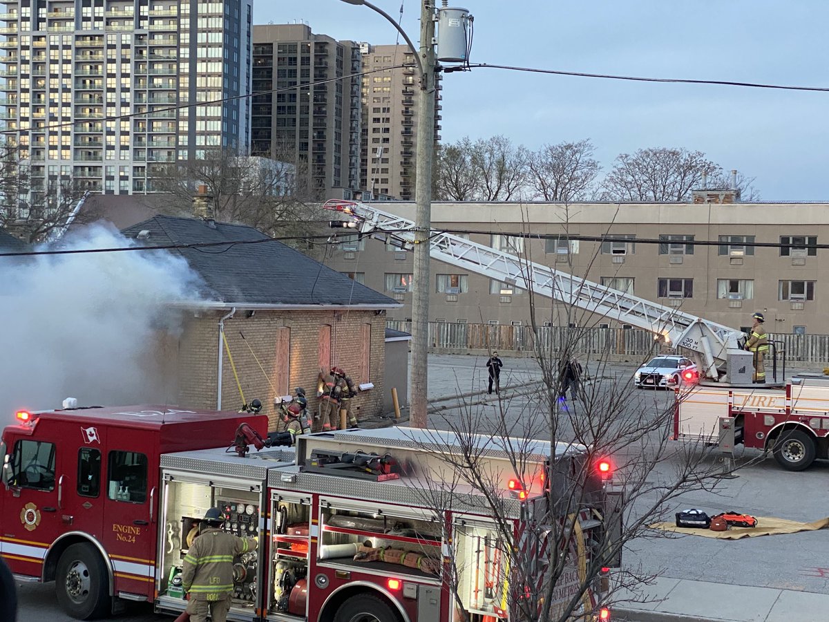 London Fire Department tweet media