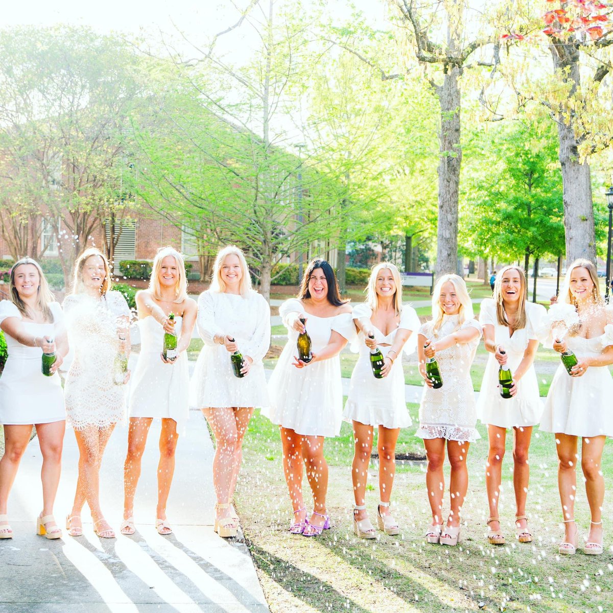 Graduation is approaching! Don’t forget to be mindful of the environment when taking graduation photos! 🍾 #Graduation #NoConfetti