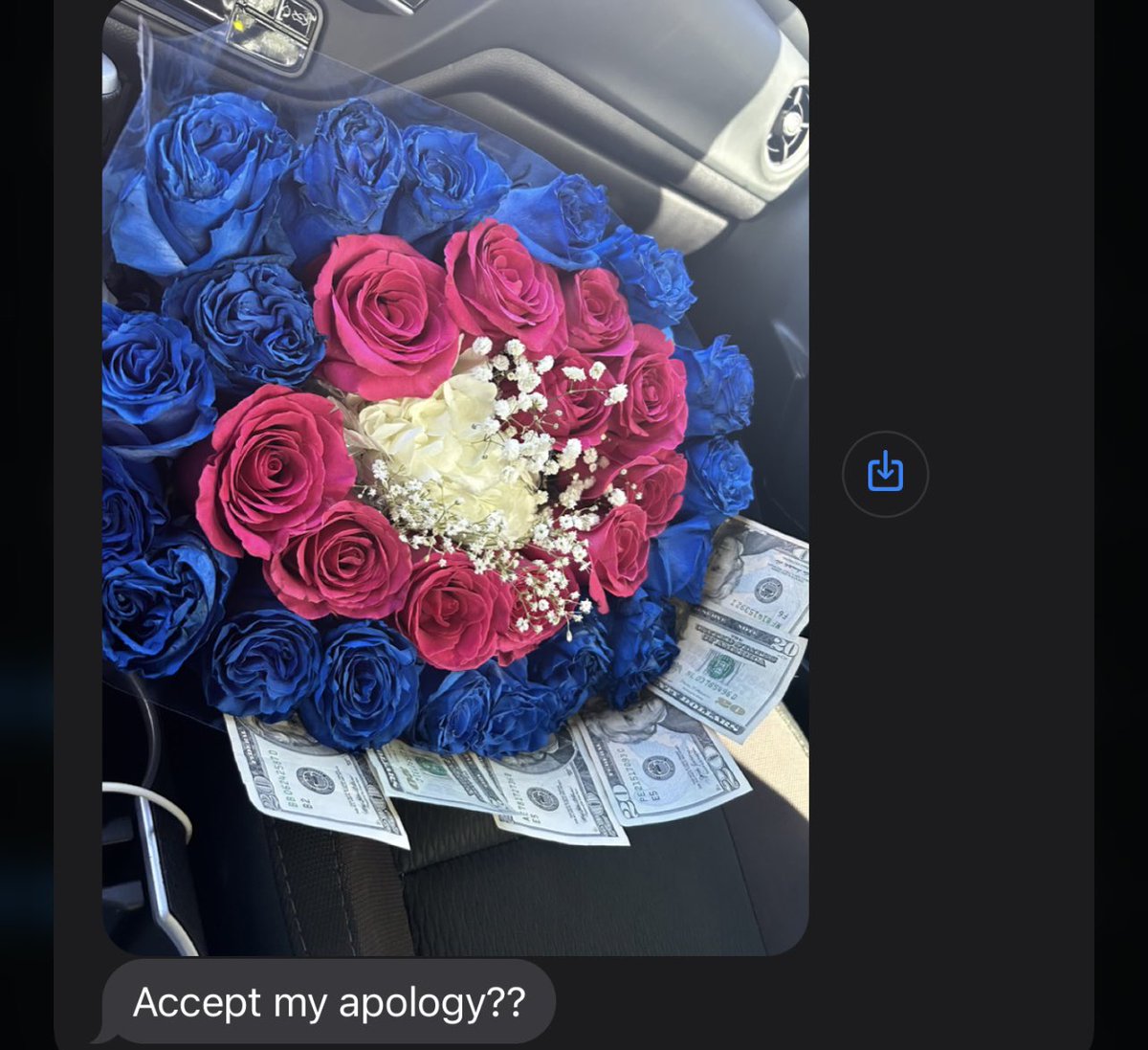 nukeyyyyyyyyy's tweet photo. Accept his apology?? https://t.co/se6mHiYEJy