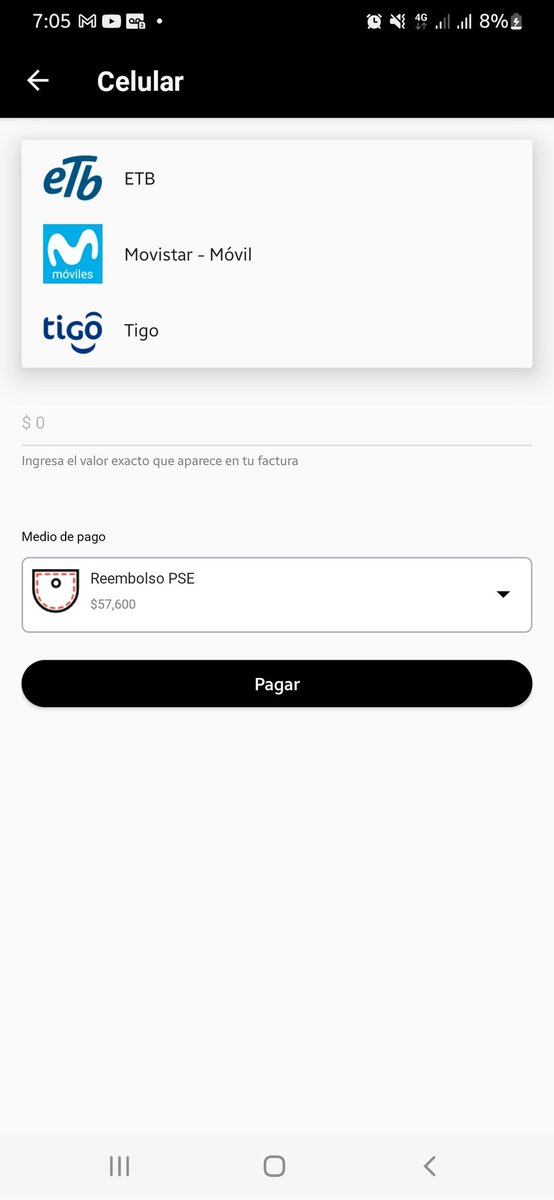 oscarkima's tweet photo. @ClaroTeAyuda hice un pago de claro me reverso la plata y ahora no me sale para pagar facturas de claro #claropay https://t.co/wJS4b0S5NK