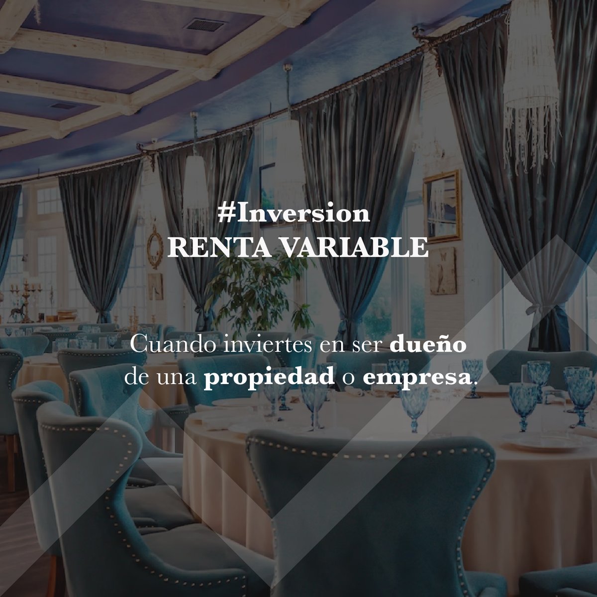 InvestmentMv's tweet photo. La inversión más conveniente depende del objetivo del inversor:
Si desea invertir con un retorno pactado desde el principio debe optar por una inversión de renta fija. 
Si busca mayor retorno la opción inversión con renta variable será mejor.
#invierteentimismo #valoratutiempo https://t.co/nShQUnevFU