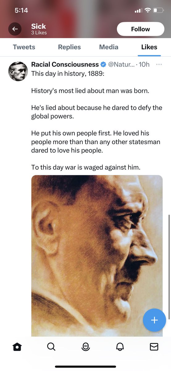 frinkman1's tweet photo. @SickCuntening @ErinInTheMorn Find a hole to die in Nazi https://t.co/3HaOIOmkdr