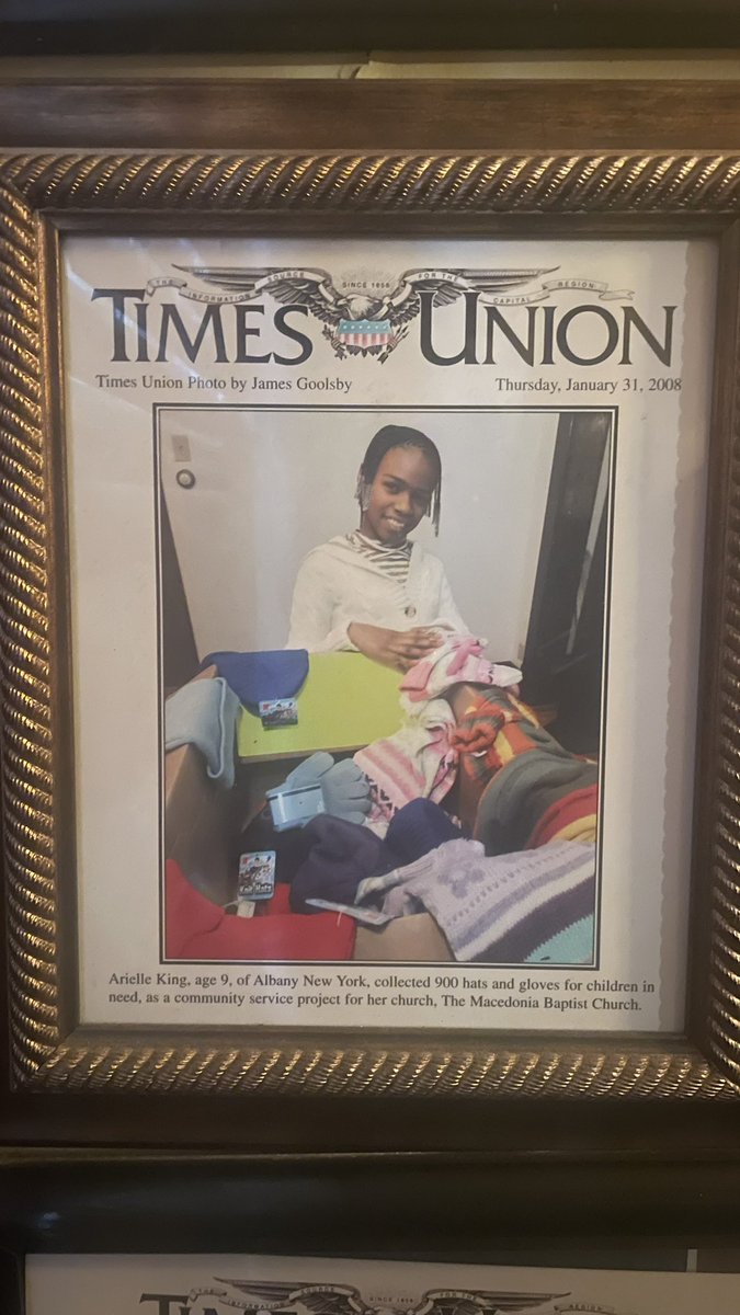 Visiting Albany is always a much needed  grounding moment &amp; a reminder that my commitment to people and planet has been an essential element of who I am my entire life. The year after I did this project, the city started an annual coat drive ✨