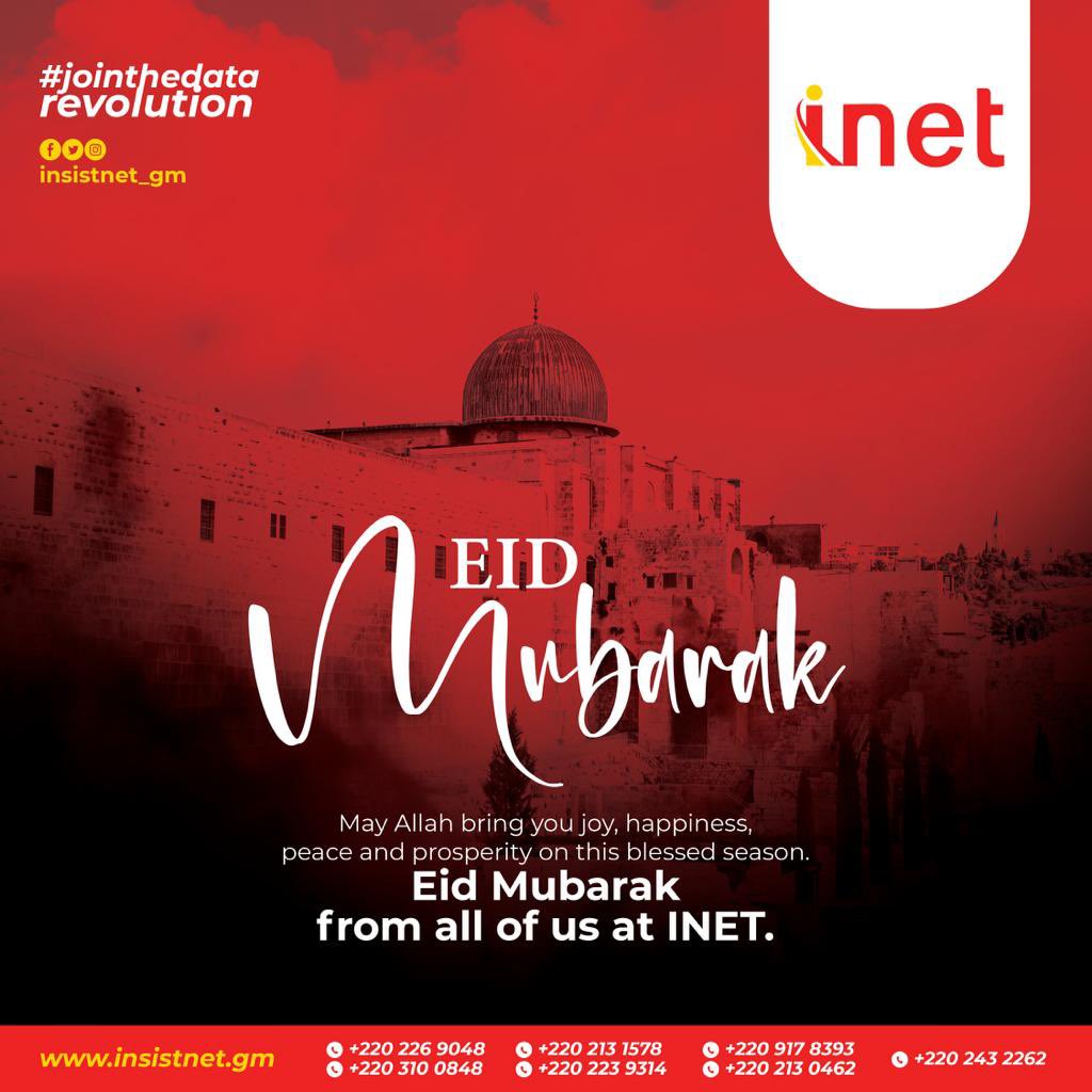 InSISTNet_gm's tweet photo. May this EID bring abundant joy and happiness into all of our lives. Eid Mubarak from Inet.
#AFFORDABLE #FAST #RELIABLE #INET #WHYINET #EIDMUBARAK https://t.co/AdbWoGmRfx