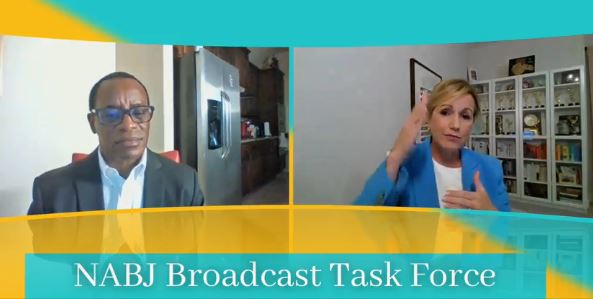 NABJBroadcastTF's tweet photo. "The greatest news directors are someone who people want to follow, who can communicate a clear vision... people who understand and care about their staff." 

- @ellencrooke 

#powerpanel 
#nabj
#nabjbtf
WATCH NOW: https://t.co/EQCpZWhjuy https://t.co/bYzHMi1V24