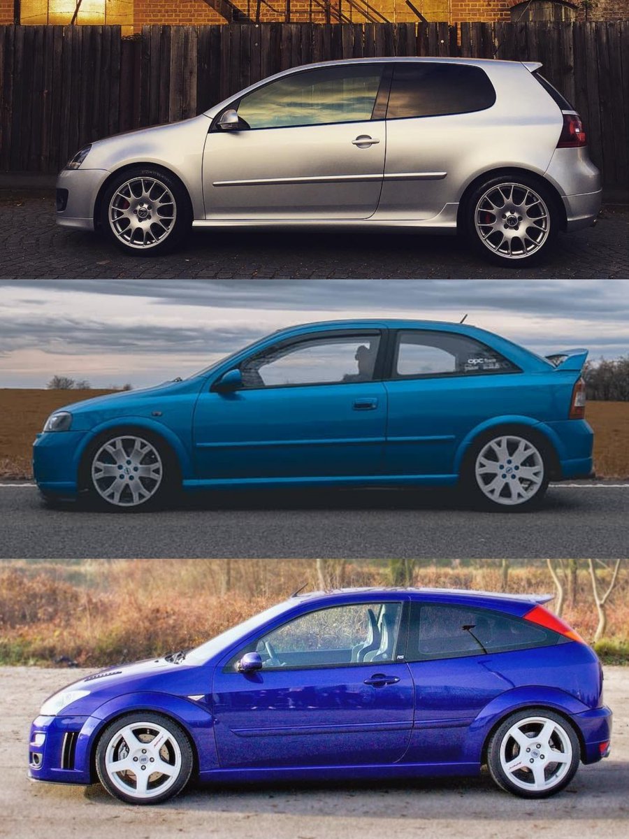CarReturns's tweet photo. #VwGolfGTiMk5 2004
(L4 2.0 16V Turbo 200 cv a 7100 rpm)
#OpelAstraGOPC 2003
(L4 2.0 16V Turbo 200 cv a 6500 rpm)
#FordFocusRS #Mk1 2003
(L4 2.0 16V Turbo 215 cv a 6500 rpm)
π©πͺβ₯οΈπ©πͺβ₯οΈπ©πͺ https://t.co/apUEninhdJ