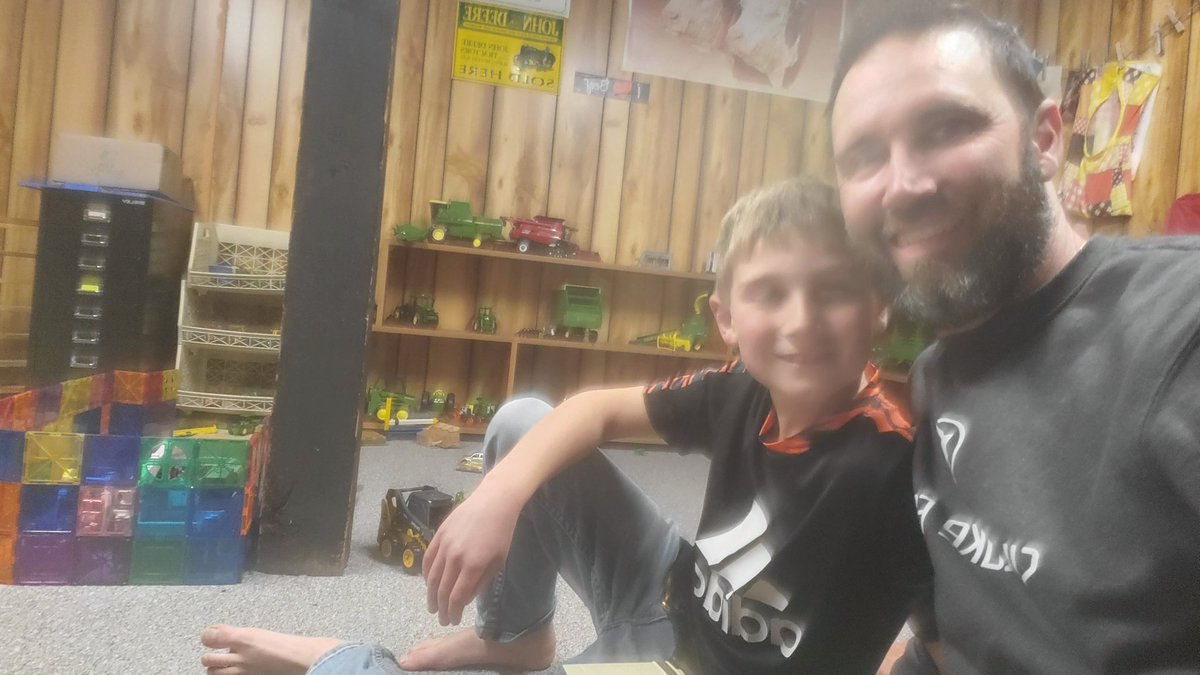 kruser02's tweet image. Too wet and cold outside, so we did a little carpet farming...