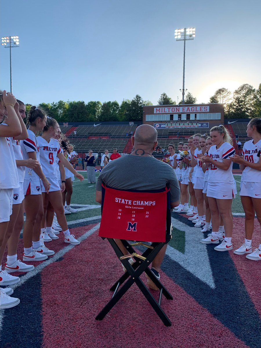 MiltonGirlsLax's tweet photo. Thanks Coach Sly for all you’ve done for our program.  You will be missed. @Milton_AD1 https://t.co/9XclXiq6zT