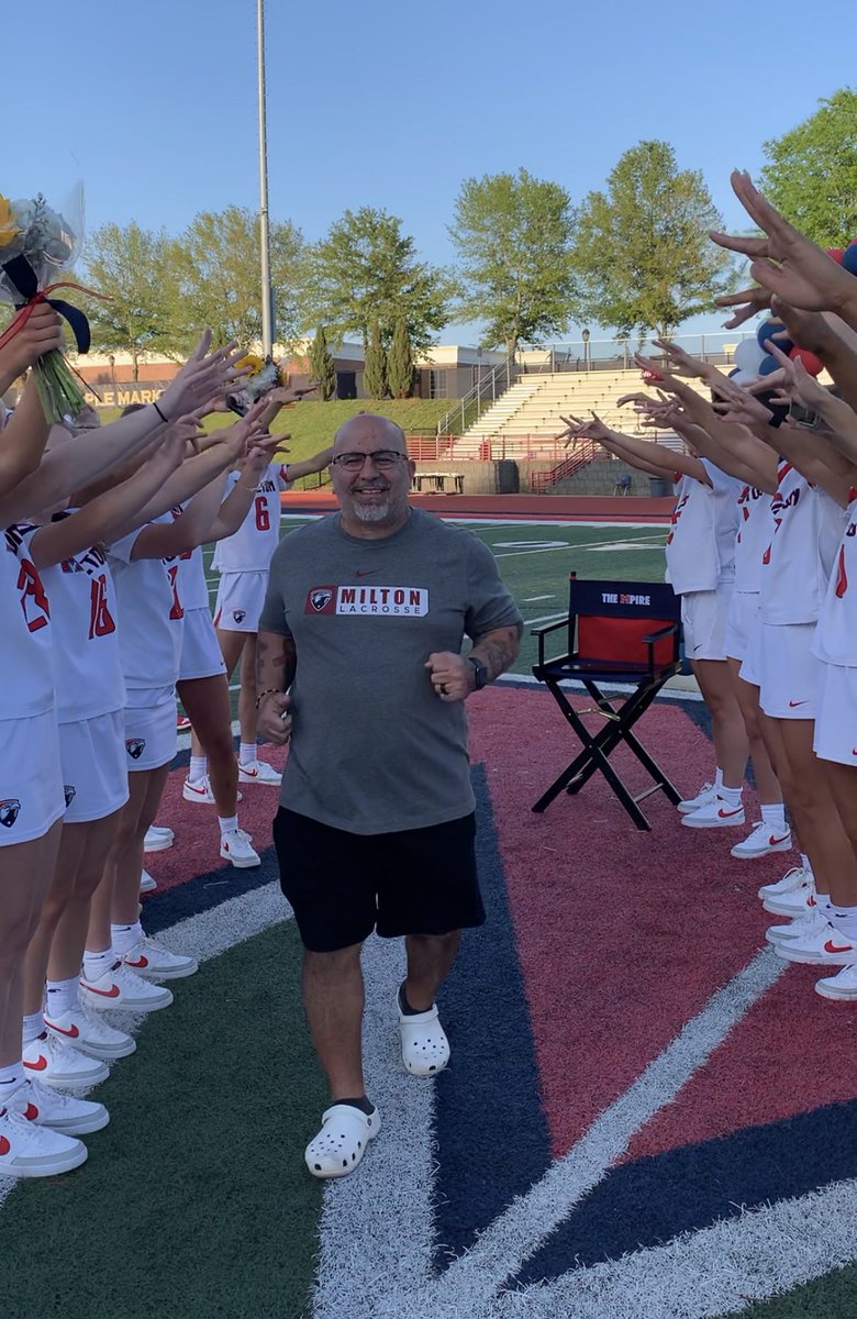 MiltonGirlsLax's tweet photo. Thanks Coach Sly for all you’ve done for our program.  You will be missed. @Milton_AD1 https://t.co/9XclXiq6zT