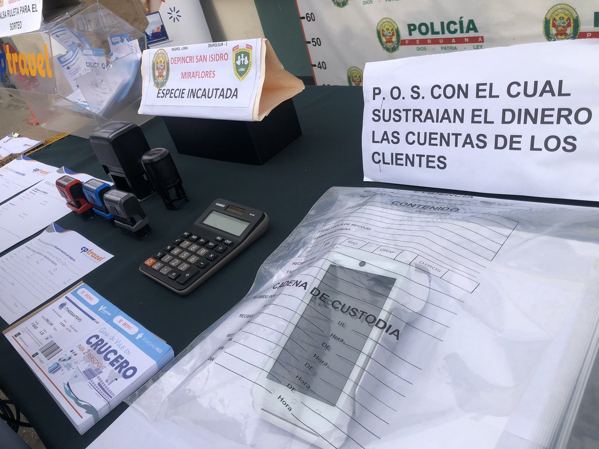miraflores24h's tweet photo. 🚨El binomio conformado por @PoliciaPeru y @MuniMiraflores al servicio de nuestros vecinos 💪🏽👮‍♂️ Hoy brindamos apoyo para desarticular una banda de estafadores que utilizaba un conocido restaurante así como un local dentro del distrito para cometer sus ilícitos https://t.co/Ndq2KjnjP0