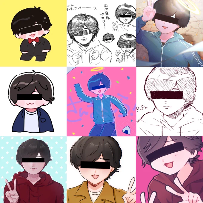 目線の詰め合わせです
お誕生日おめでとう😤😤😤 