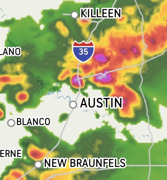Evil MoPac on Twitter "The Austin Rain Dome is looking VERY bullish in