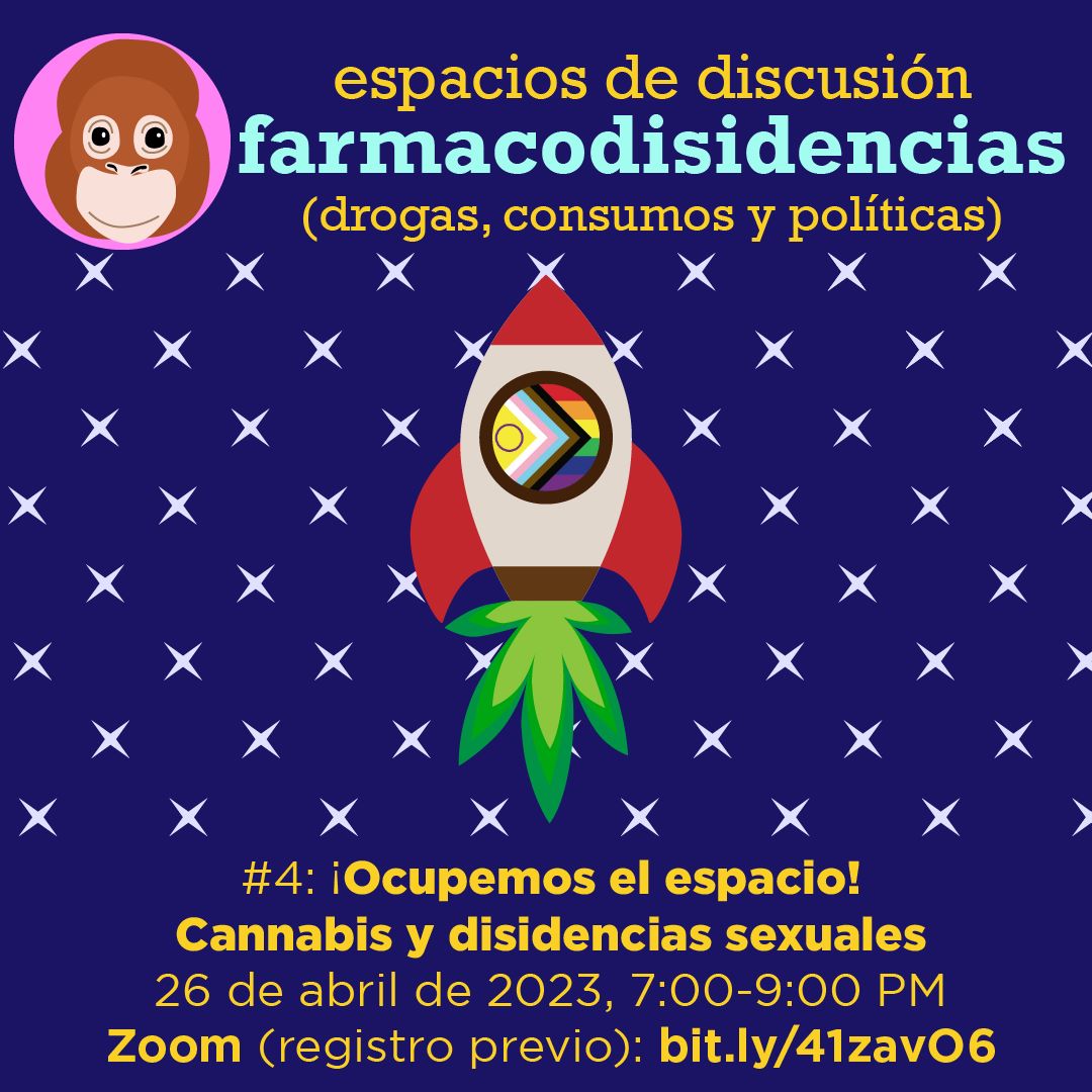 farmacodisident's tweet photo. Conversatorio: ¡Ocupemos el espacio! Cannabis y disidencias sexuales con @mami_lilith y Géminis de House of Hell y @lupedeoriente de House of Oriente, vía zoom, miércoles 26, 7-9PM hr. CDMX. Registro: https://t.co/UJwi7TLsvO
#feliz420 #420 #cannabis #disidenciasSexuales #ballroom https://t.co/PzxtaZxHum