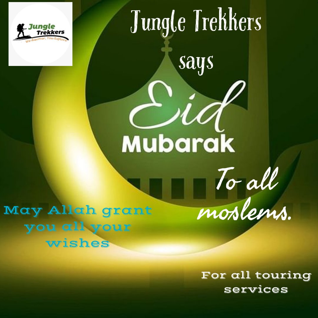 Lots of love to all our moslem brothers and sisters during this special day.

Happy Eid celebrations. 

<a href="/tourwithus/">Daneita Johnson</a>
<a href="/jungle_trekkers/">Jungle Trekkers</a>