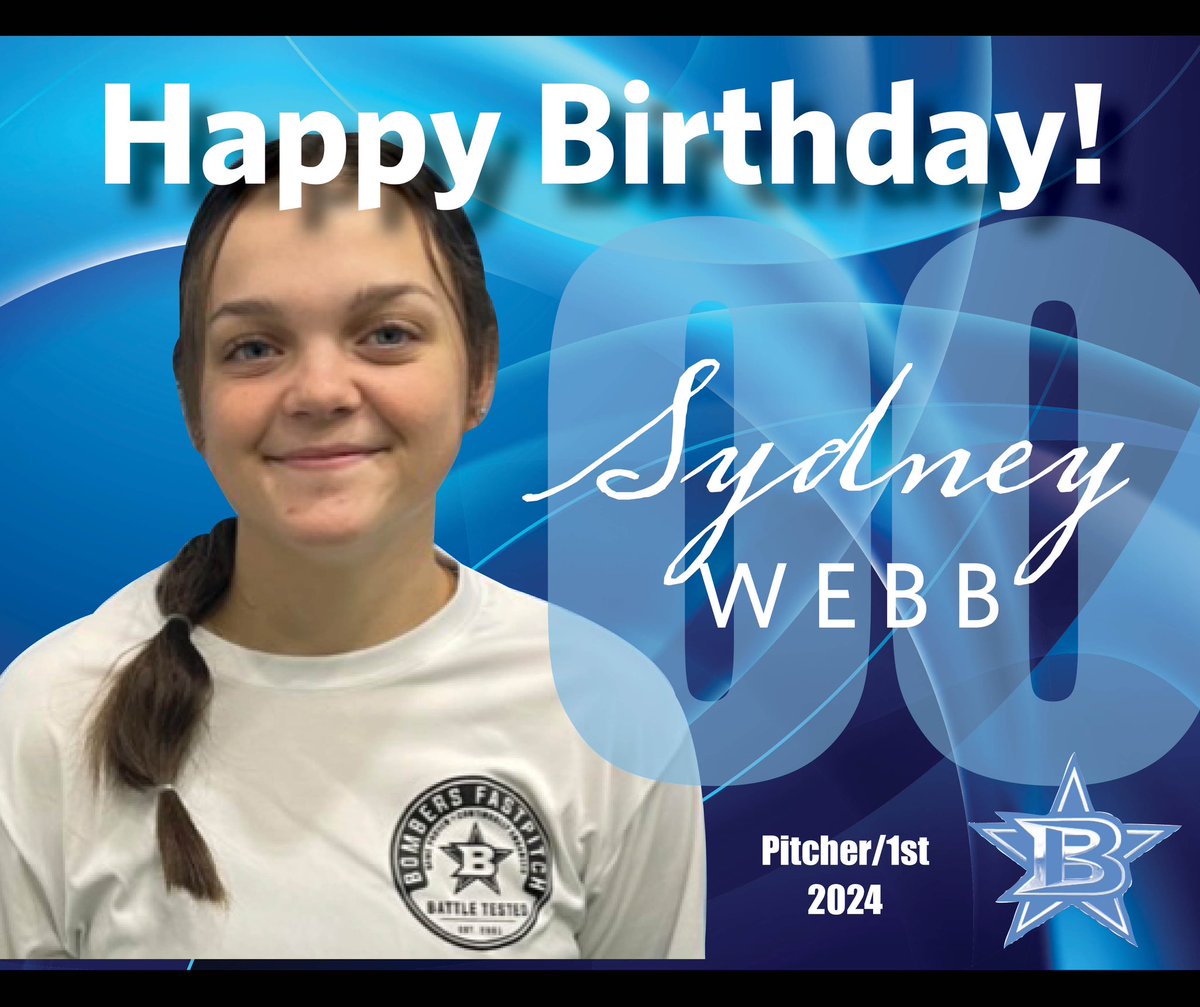 Join us in wishing our girl Sydney Webb (speedy) a very happy 17th birthday! Have a great day Syd!