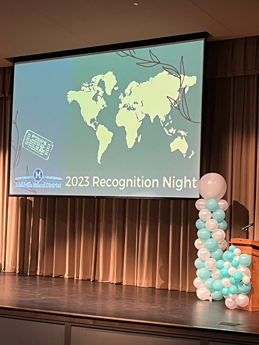 Principal_RES's tweet photo. A wonderful evening as we recognize our @MehlvilleSD Teacher of the Year and Classified Employee of the Year for each campus. https://t.co/7NYkEKCLhO