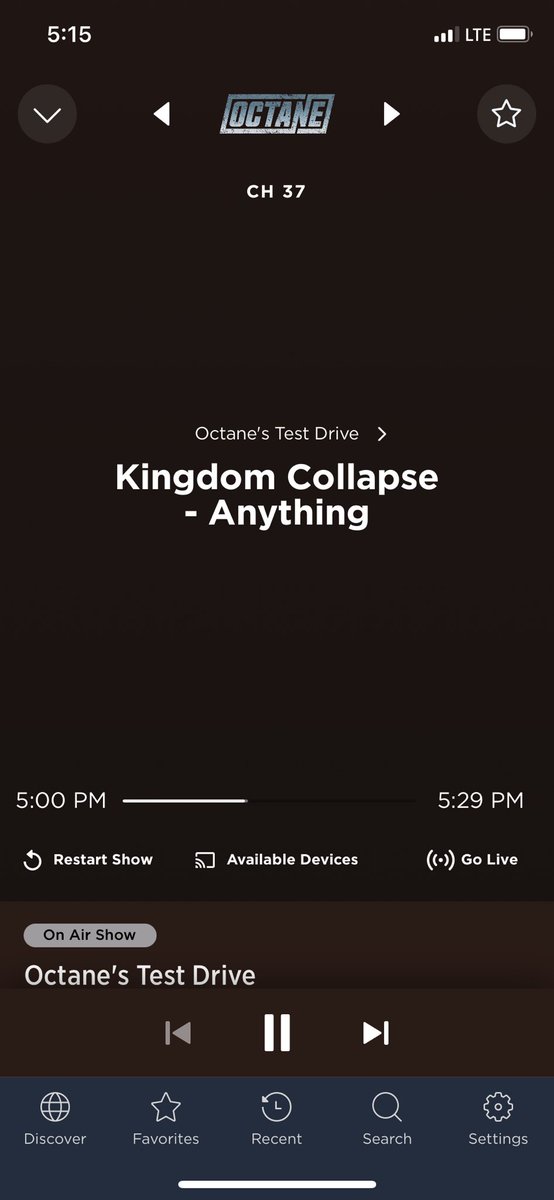 Anything by @kingdomcollapse SLAPS!!! 🔥🔥🔥 @SXMOctane @josemangin #octanetestdrive