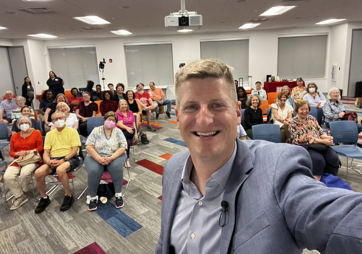 bluestein's tweet image. I so enjoyed speaking tonight to a group of Gwinnett readers about my book “Flipped” and Georgia politics! #gapol