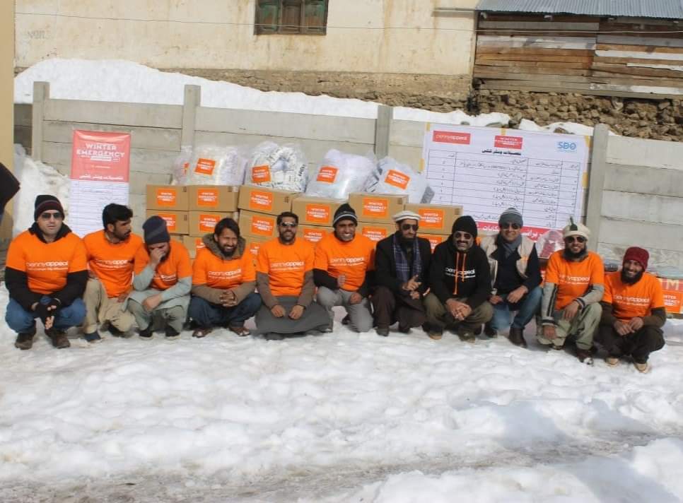 During relief distribution in Surgan #NeelumValley Azad #Jammu &amp; #Kashmir by @SDO_Org and Penny Appeal. The area is remote and far-flung, local people are  suffering from poverty and disaster. SDO will continue to uplift them through its different interventions.
 @KhurramAJK