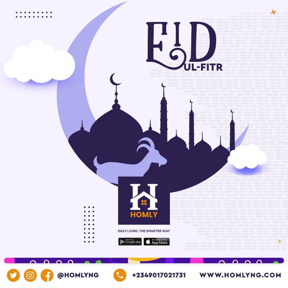 homlyng's tweet photo. May this day bring peace, prosperity, and devotion to your soul.
Happy Eid from Homly

-
#EidAlFitr2023 #EidAlFitr #homly https://t.co/k9XaHztZYJ