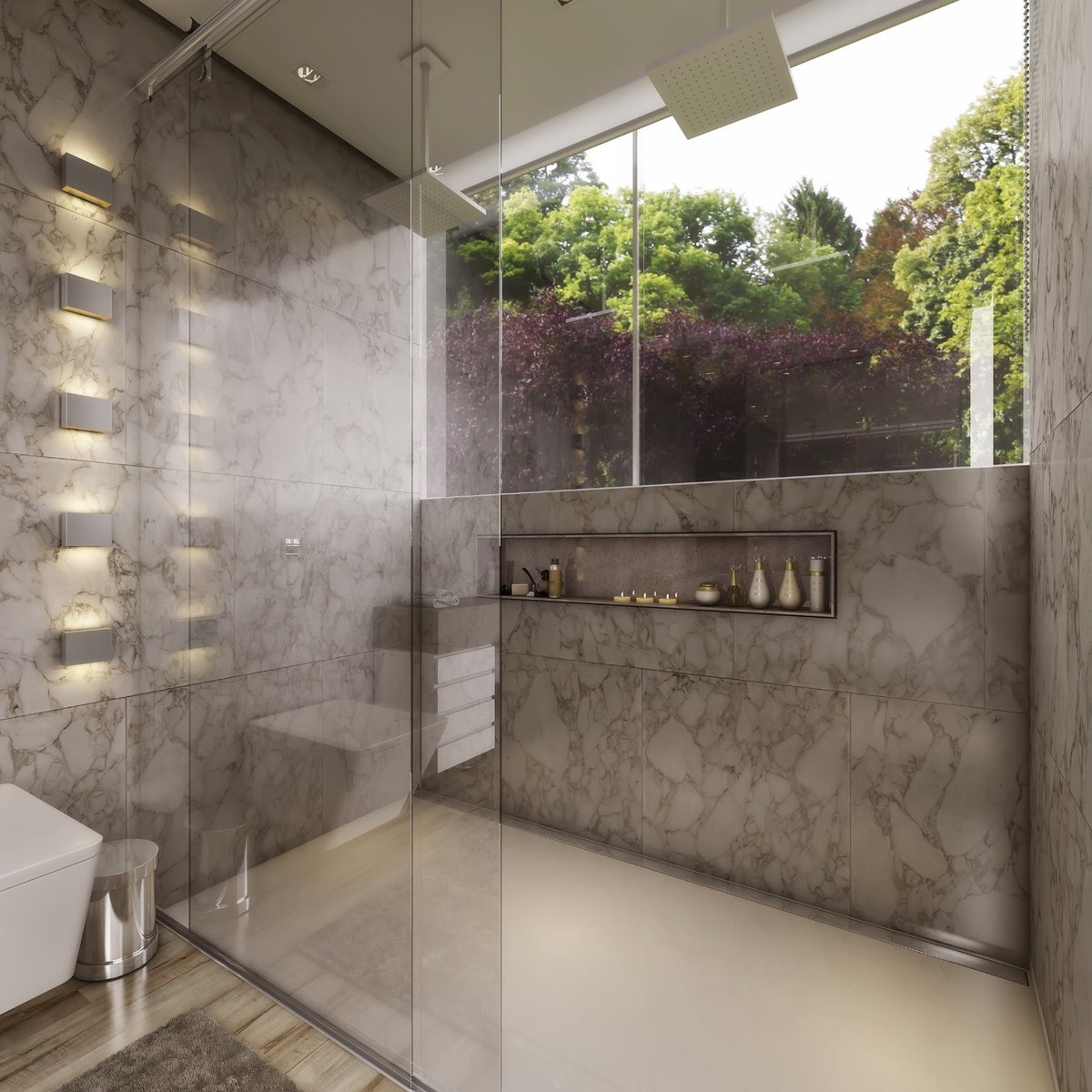 Ralo Linear oculto Square