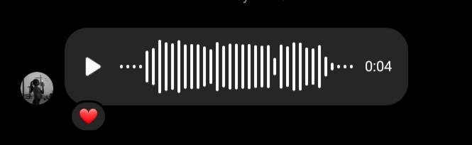 Los audios de ella son ❤😍😍