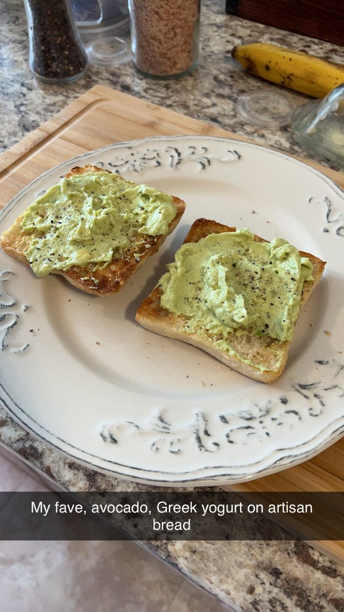 Countryalways4's tweet photo. #goodfood #HealthyEating #avocado #greekyogurt 👌 https://t.co/Eq7e23UFpE