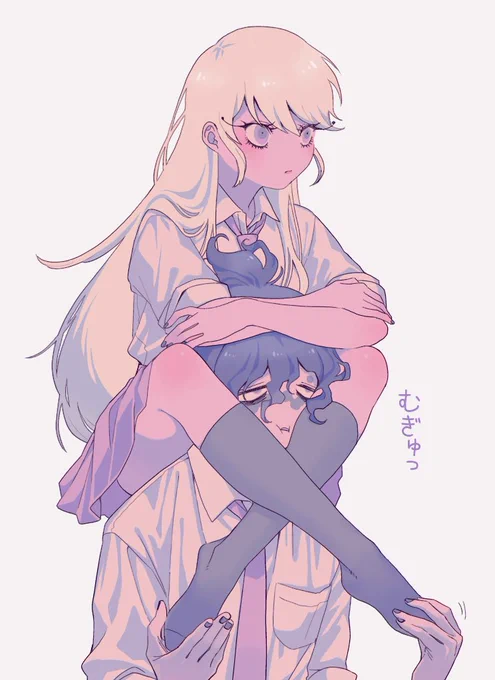 ←初めてデジタルで描いた兄妹→ここ最近の兄妹位置が逆になってる! 