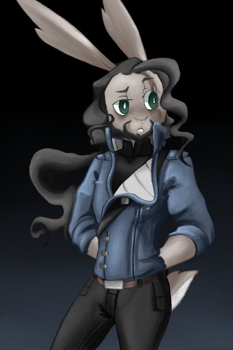 HotBunBakery's tweet photo. My current DnD character, Stee, has graduated Spelljammer academy recently, so I figured he should get a glow up for the new chapter! https://t.co/U4yMByLK4E