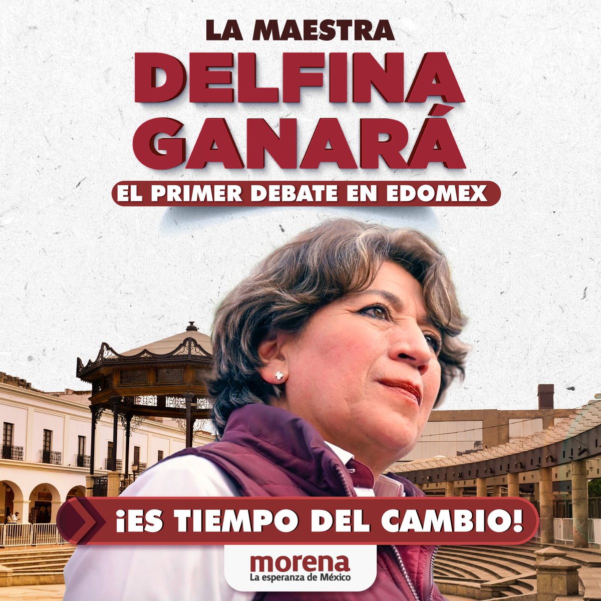 kontersed's tweet photo. ¡Que se escuche fuerte! Con #DelfinaGobernadora llega la
esperanza y la transformación al Estadode México. 💪👏

#DelfinaGanaDebate 👏👏👏 https://t.co/fhEbGm2HlQ