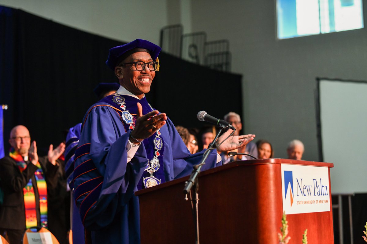 Congratulations, President Darrell P. Wheeler, on your official inauguration as the ninth president of the SUNY New Paltz! sites.newpaltz.edu/news/2023/04/i… #newpaltz #sunynewpaltz #SUNY