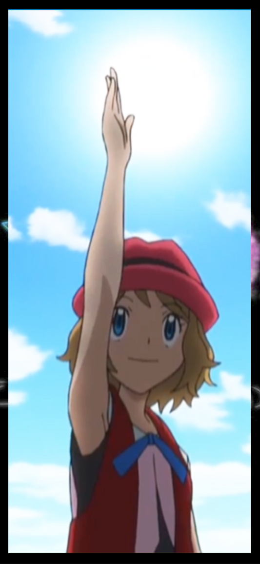 Wallpaper Iphone '#Serena/#セレナ'.
#Anipoke. #Pokémon.