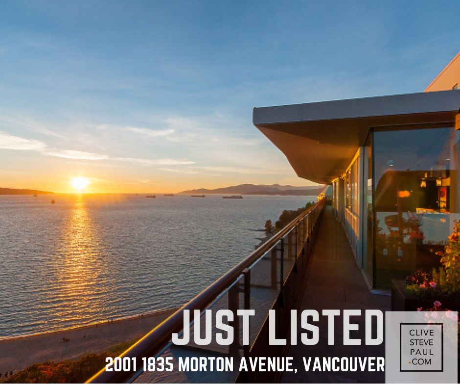 Just Listed: World Class Vancouver Penthouse
2001-1835 Morton Avenue - English Bay
2 bed 3 bath | LP: $6,699,000
Exclusive Listing, showings by appointment

clivestevepaul.com/listings/view/…