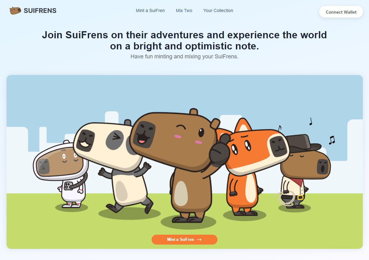 SuiCapys is now SuiFrens
👉 testnet.suifrens.com/mint
---
ขอ SUI testnet → Mint 2 SuiFrens → Mix Two
---
มุมมองส่วนตัว: โฟกัสที่ "จำนวน" กับ "เจ็น"