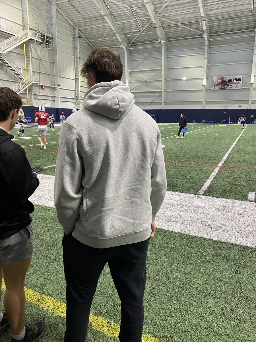 Luke McAuliffe (@lukemcauliffe11) on Twitter photo Thank you <a href="/UConnFootball/">UConn Football</a> for inviting me out today! Was exciting to watch practice and it was great to talk with <a href="/CoachDShearer/">Doug Shearer</a> and <a href="/Mr_Satoh/">Chris Satoh</a>. Look forward to coming back soon! <a href="/KashifMoore/">Kashif Moore</a> <a href="/Coach_Charlton/">Nick Charlton</a> <a href="/CoachJimMoraFB/">Jim Mora</a> <a href="/CoachBClawson/">Coach Brian Clawson</a> <a href="/rfenton33/">Ryan Fenton</a> @Jcanz33 <a href="/shenfootball_01/">Shen Football</a> Thank you <a href="/UConnFootball/">UConn Football</a> for inviting me out today! Was exciting to watch practice and it was great to talk with <a href="/CoachDShearer/">Doug Shearer</a> and <a href="/Mr_Satoh/">Chris Satoh</a>. Look forward to coming back soon! <a href="/KashifMoore/">Kashif Moore</a> <a href="/Coach_Charlton/">Nick Charlton</a> <a href="/CoachJimMoraFB/">Jim Mora</a> <a href="/CoachBClawson/">Coach Brian Clawson</a> <a href="/rfenton33/">Ryan Fenton</a> @Jcanz33 <a href="/shenfootball_01/">Shen Football</a>