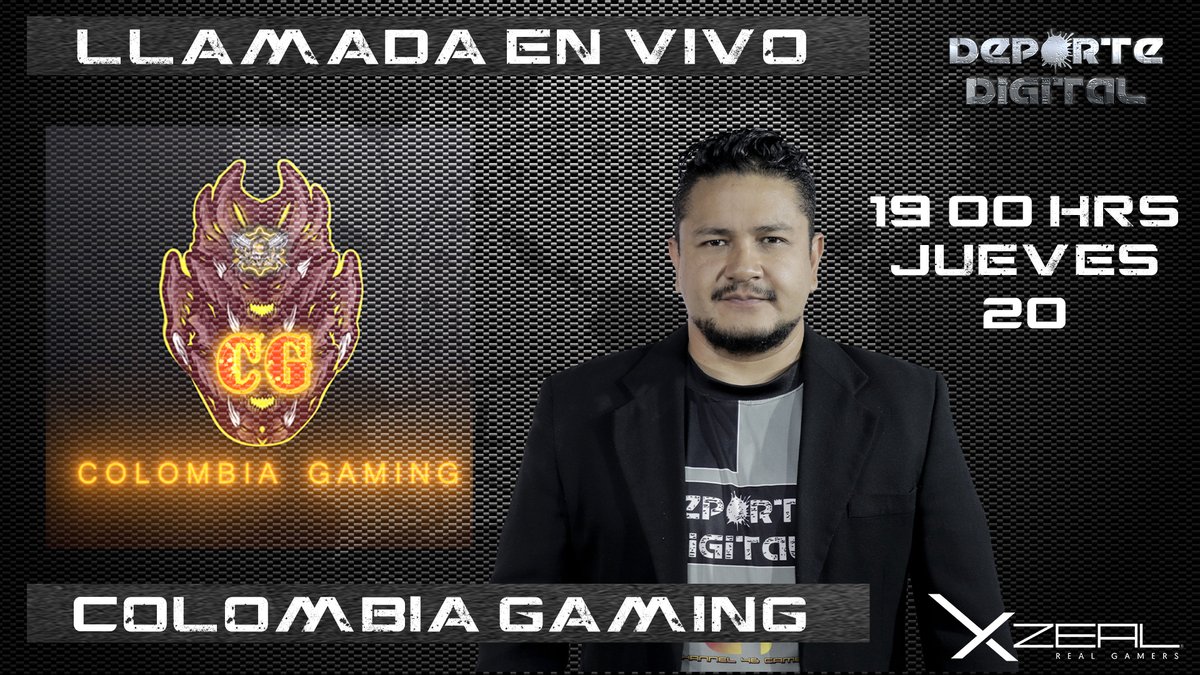 Tendremos una llamada en vivo con <a href="/ColombiaGamingl/">Colombia Gaming</a>  para hablar de lo sucedido esta tarde a las 19:00 hrs con <a href="/mataomega/">MataoMega</a> 

Reiteramos que "Alchomytv" no trabaja, ni es parte de la empresa mexicana DEPORTE DIGITAL, el como muchos mas talentos, solo ha sido invitado como caster.