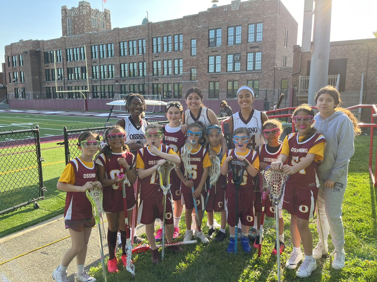 Sleveille24's tweet photo. Today our youth SING SING YOUTH LACROSSE CLUB. Got to take the field at OHS during the girls high school varsity game. This is what is about building a culture- community I once knew so proud of these young girls and families. https://t.co/qFThuEg2dx