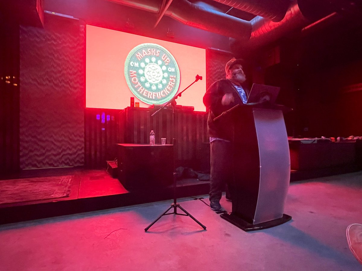 The <a href="/Draplin/">Draplin Design Co.</a> talk tonight in Charlotte was 😘🤌 #ddc #draplin