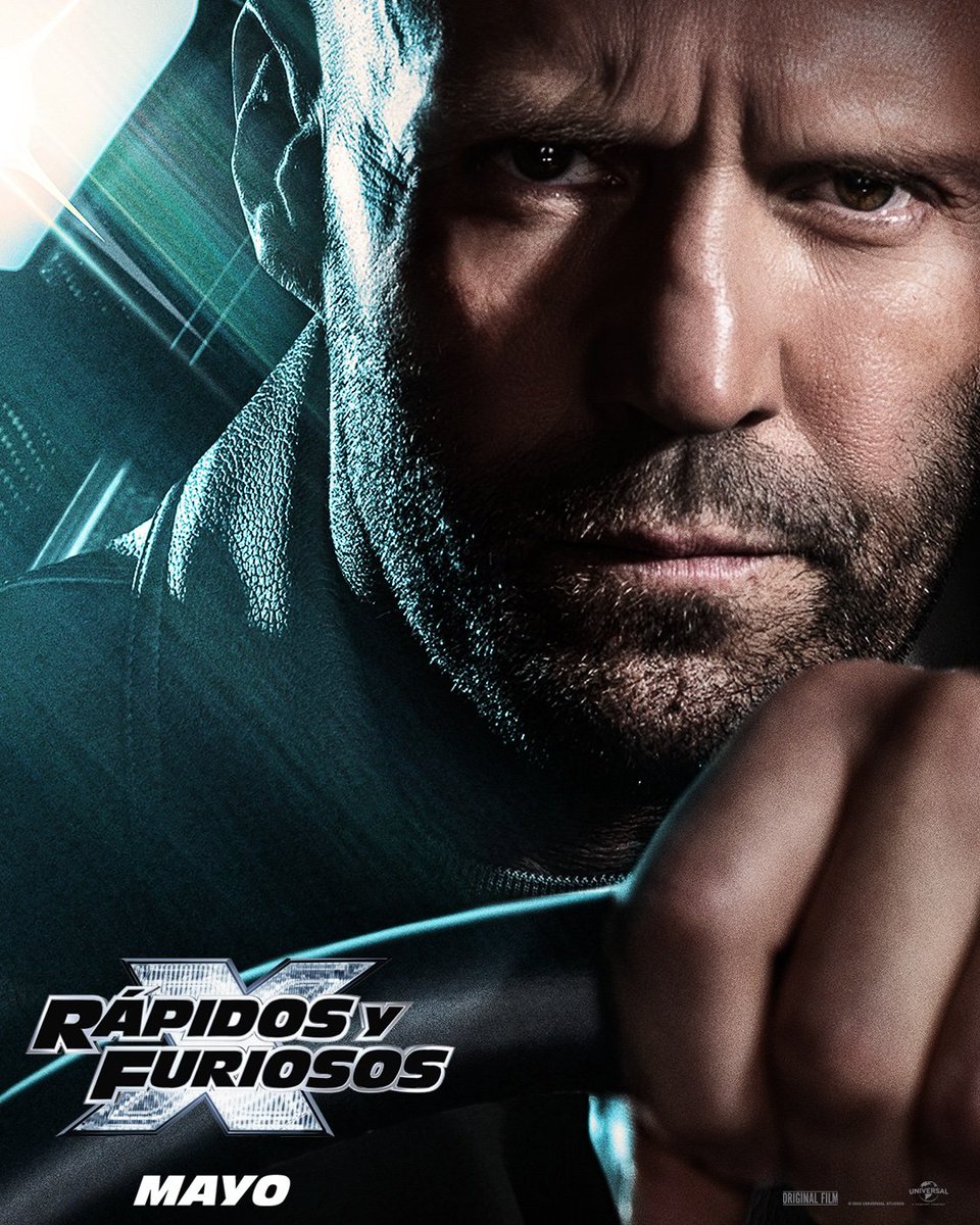 Moveeks's tweet photo. Posters individuales de #RapidosYFuriososX, que estrena el 18 de mayo
#RyFX @UniversalMX (1/4) https://t.co/DBPf7vPJcj
