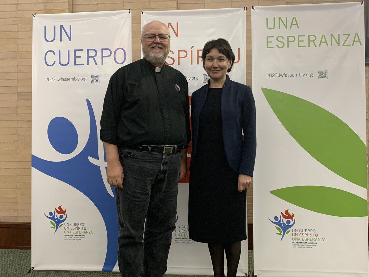 abtbishoplarry's tweet photo. Thursday…thank you for your continuing prayers…today’s agenda at the LWF Pre-Assembly in Bogotá included hearing from the Women and Youth participants, LWF World Services in Colombia and Venezuela, regional meetings, worship…another full day. #abtsynod #myelcic https://t.co/j3WNSEQXMO