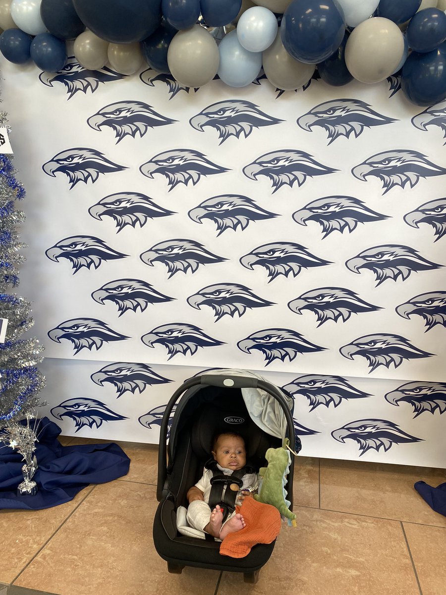 J_Blackmond's tweet photo. A little Nighthawk joined the fun tonight 💙🤍 @NagelNighthawks https://t.co/8LnmfJkMda