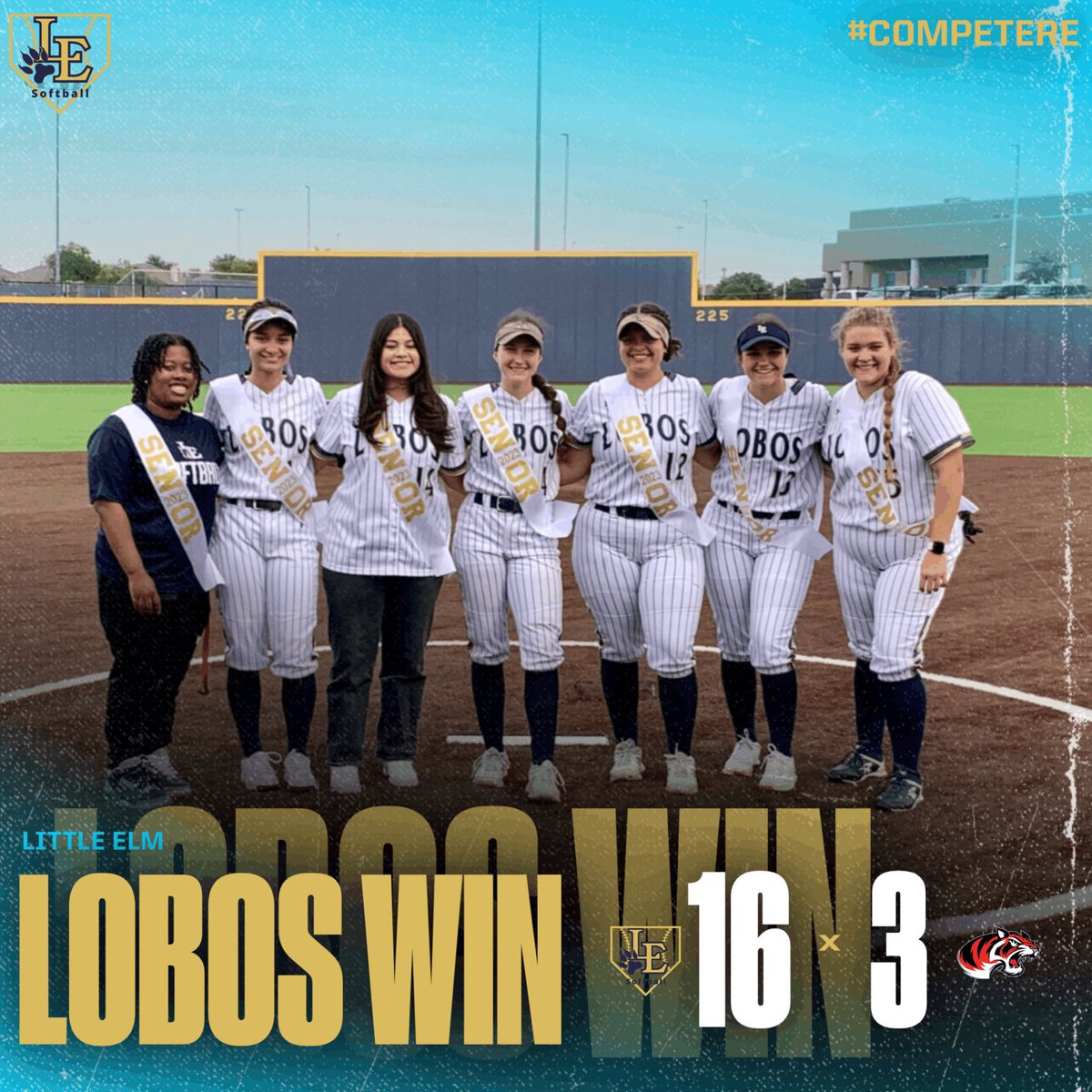 Senior Night WIN! #competere <a href="/LEISDAthletics/">LEISD Athletics</a> <a href="/leisd/">Little Elm ISD</a>