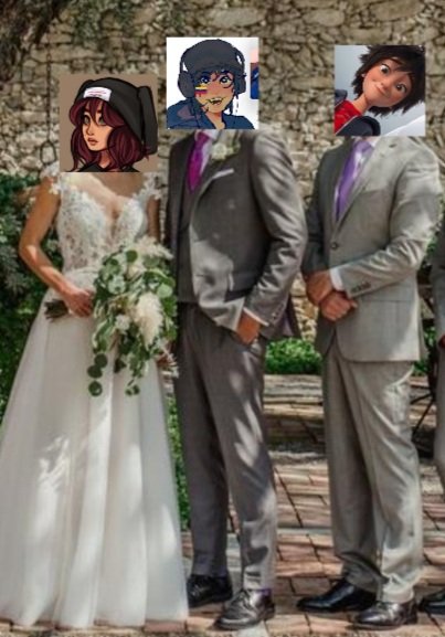 stearbench's tweet photo. el amor es tan mágico que solo me eche una siesta y al despertar ya estaba casado acá foto de la boda 100% real no fake solo fue novia (@anyelers) novio (yo) y damo de honor (@unkknowin) #anvy canon https://t.co/CHyUvPhqTw