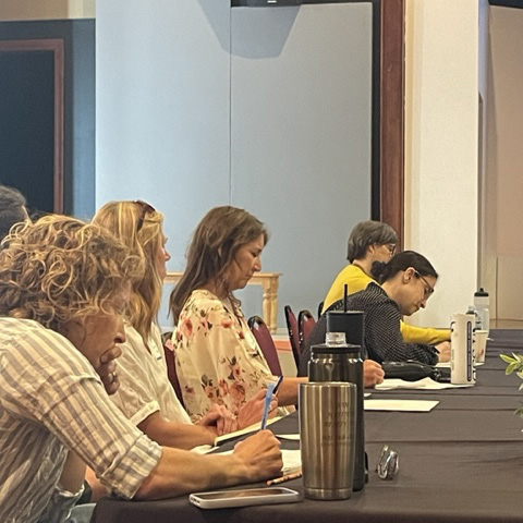 CurreyIngram's tweet image. Thank you to the attendees of the Annette Eskind session on “Digital Wellness.”  Ginann Franklin, Currey Ingram’s Director of Libraries and Educational Technology, did a great job.