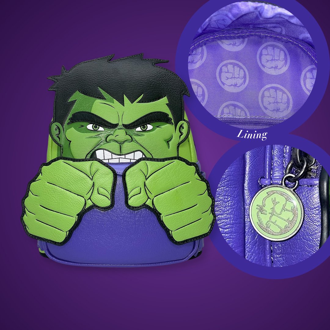 loungeflynews's tweet photo. 🆕  Available Now! #Retrofacts Loungefly exclusive ~ The Incredible Hulk Marvel Comics Cosplay Mini Backpack

🛍️Buy➞  https://t.co/69E224VkSJ https://t.co/LOi7Ar37Ly