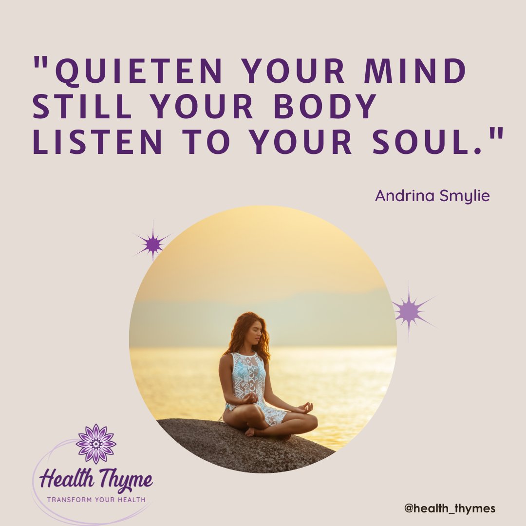 When we give ourselves the space and stillness to connect with our inner guidance, we can gain clarity and perspective that helps us navigate through life's challenges. Remember to make time for yourself today to tune in to your intuition and inner wisdom. #mindfulness #selfcare